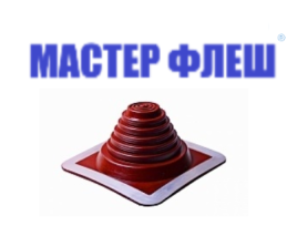 Манжета кровельная прямая "Мастер Флеш" № 3 (6-102) СИЛИКОН красная
