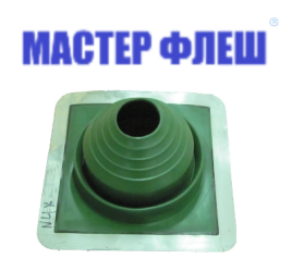 Манжета кровельная комби "Мастер Флеш" № 4 (75-160) EPDM зеленая