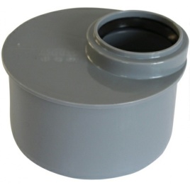 Переход серый короткий D 110*50 FLEXTRON 1/50