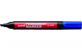 Маркер перманентный синий