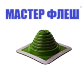 Манжета кровельная прямая "Мастер Флеш" № 3 (6-102) СИЛИКОН зеленая