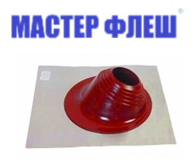 Манжета кровельная угловая "Мастер Флеш" № 2 (180-280) EPDMп красная фото 1