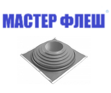 Манжета кровельная комби "Мастер Флеш" № 11 (585-1000) EPDMп серая фото 1