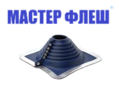 Манжета кровельная разрезная "Мастер Флеш" № 4 (75-160) EPDM синяя фото 1